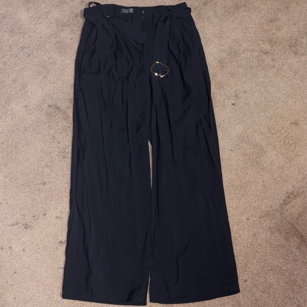 Primark Black Wide-Leg Trousers